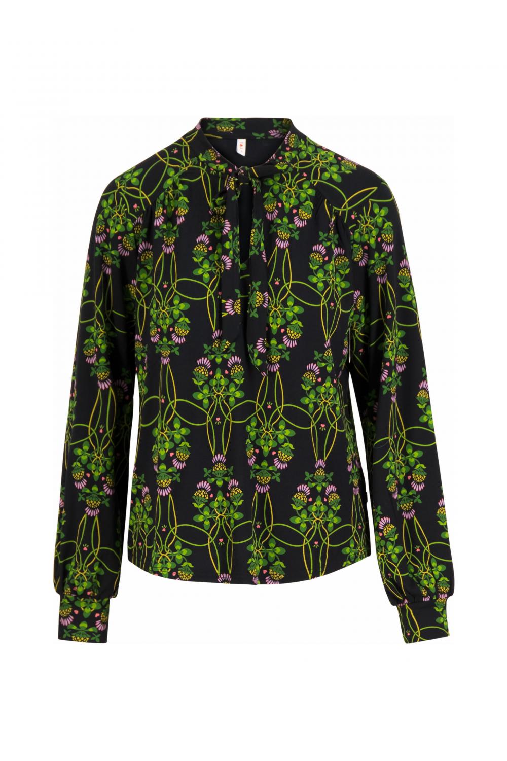 Blutsgeschwister Langarm- Shirt L'Odelette pour Helma in thistle hood Gr. S