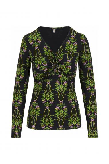 Blutsgeschwister Langarm- Shirt Hot Knot Lacy in thistle hood Gr. S