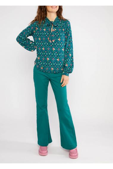 Blutsgeschwister Langarm- Shirt L'Odelette pour Helma in birds of fair isle Gr. S
