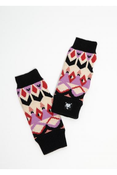 Blutsgeschwister Sonstiges Hand on Heart in fair isle gloves black Gr. ONE SIZE