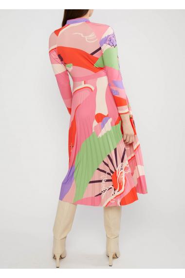 Blutsgeschwister Midi- Kleid Dazzling Dreamscape in magical sakura blossoms Gr. S