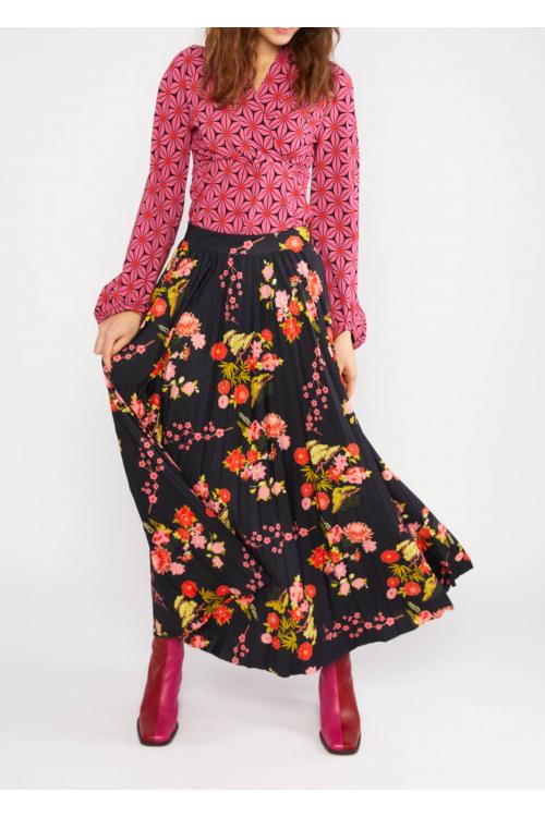 Blutsgeschwister Maxi- Rock Sakura Swirls in beauty is nature Gr. S