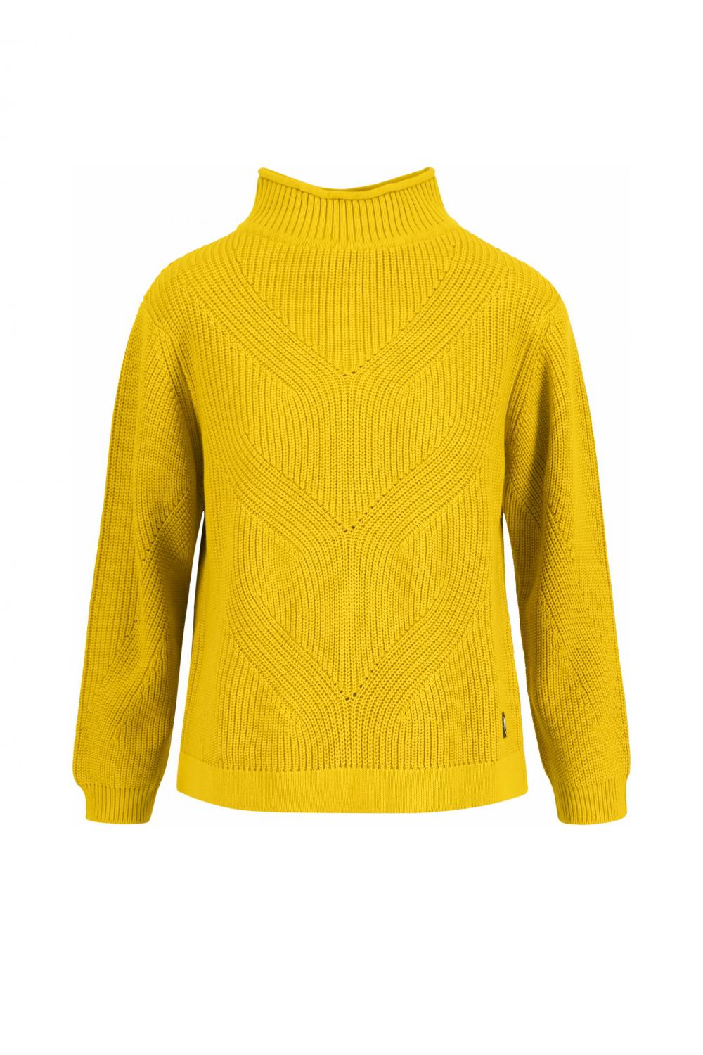 Blutsgeschwister Pullover Braid up your Life in gorgeous yellow  Gr. S