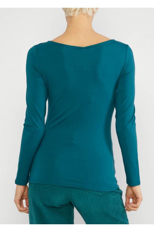 Blutsgeschwister Langarm- Shirt Sweet Sailorette in atlantic ocean Gr. S