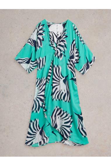 White Stuff Womens Cleo Kimono   in BLUE_MLT Art WS440866