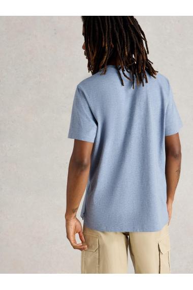 White Stuff Mens Toucan Graphic Tee  in BLUE_PR Art WS443607