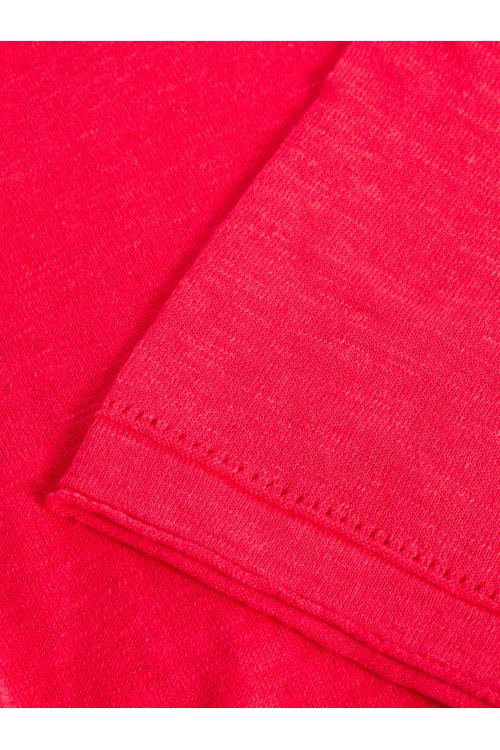 White Stuff Womens KATE LINEN BLEND TEE  in BRT_PINK Art WS443679