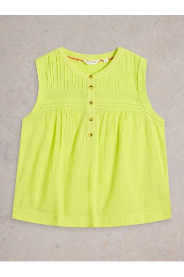 White Stuff Womens ISLA MIX TOP  in BRT_YELLOW Art WS443711