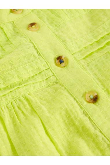 White Stuff Womens ISLA MIX TOP  in BRT_YELLOW Art WS443711