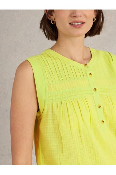 White Stuff Womens ISLA MIX TOP  in BRT_YELLOW Art WS443711