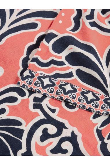 White Stuff Womens Ash Linen Dress  in CORAL_PR Art WS442722