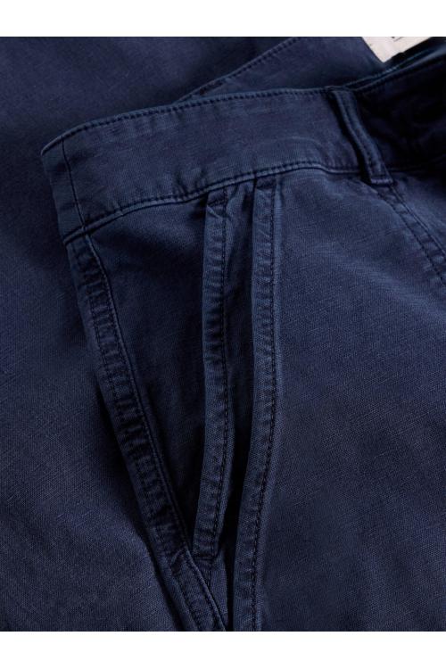 White Stuff Womens Twister Chino Wide Leg Trouser  in DARK_NAVY Art WS443293