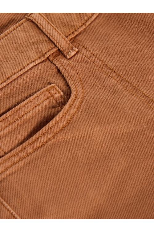 White Stuff Womens Tia Wide Leg Crop Jean  in DARK_TAN Art WS441459