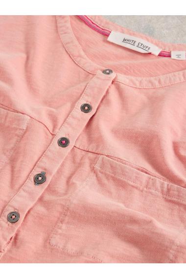 White Stuff Womens BETH SHIRT  in DUS_PINK Art WS443379
