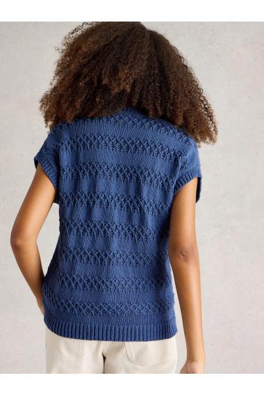 White Stuff Womens TESSA TANK  in FR_NAVY Art WS443665