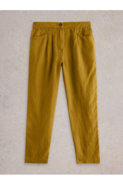 White Stuff Womens Rowena Linen Trouser  in MID_CHART Art WS442671