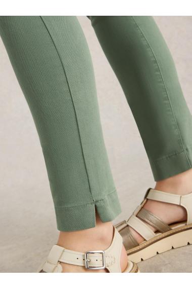 White Stuff Womens Janey Crop Jegging  in MID_GREEN Art WS443432