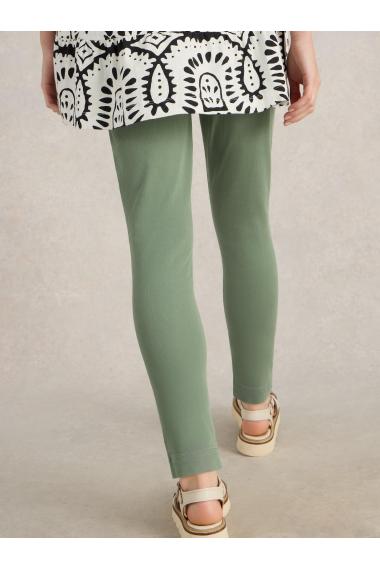 White Stuff Womens Janey Crop Jegging  in MID_GREEN Art WS443432