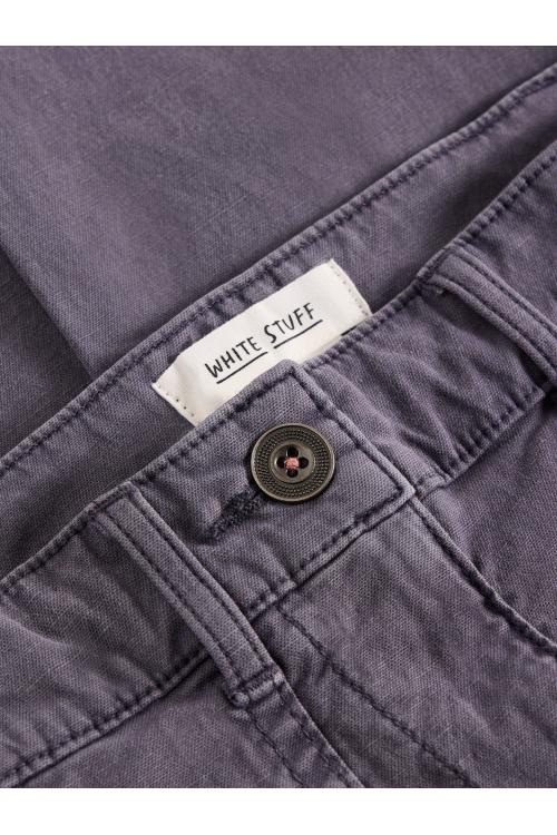 White Stuff Womens Twister Chino Trouser  in MID_PURPLE Art WS442668