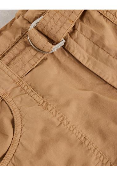 White Stuff Womens Teakie Short  in MID_TAN Art WS443425