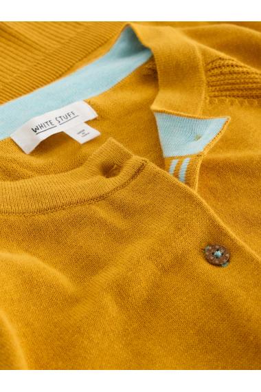 White Stuff Womens LULU CARDI  in MID_YELLOW Art WS443041