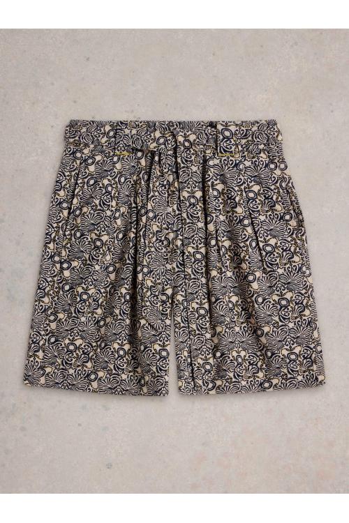White Stuff Womens Frankie Short  in NAT_PR Art WS443427