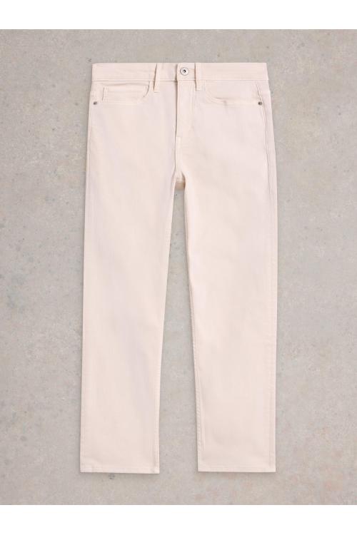 White Stuff Womens Blake Straight Crop Jean  in NAT_WHITE Art WS443788