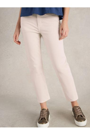 White Stuff Womens Blake Straight Crop Jean  in NAT_WHITE Art WS443788