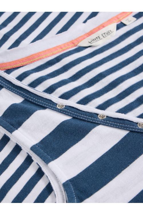 White Stuff Womens AVA STRIPE VEST  in NAVY_MULTI Art WS443687