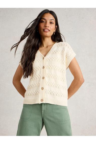White Stuff Womens TESSA TANK  in PALE_IVORY Art WS443665