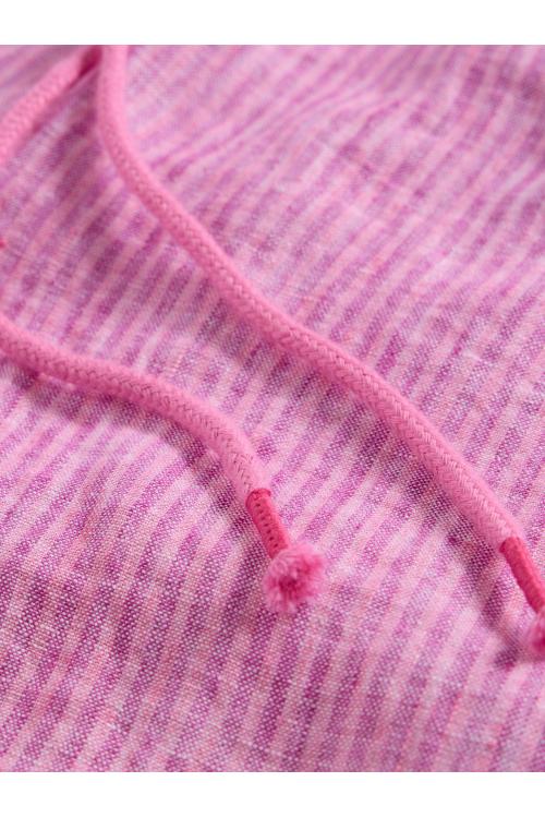 White Stuff Womens Belle Linen Short  in PINK_MLT Art WS443426