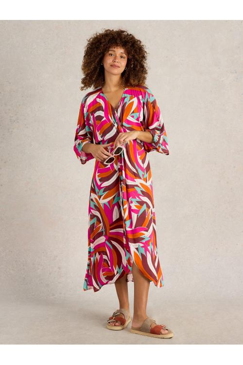 White Stuff Womens Cleo Kimono   in PINK_PR Art WS440866