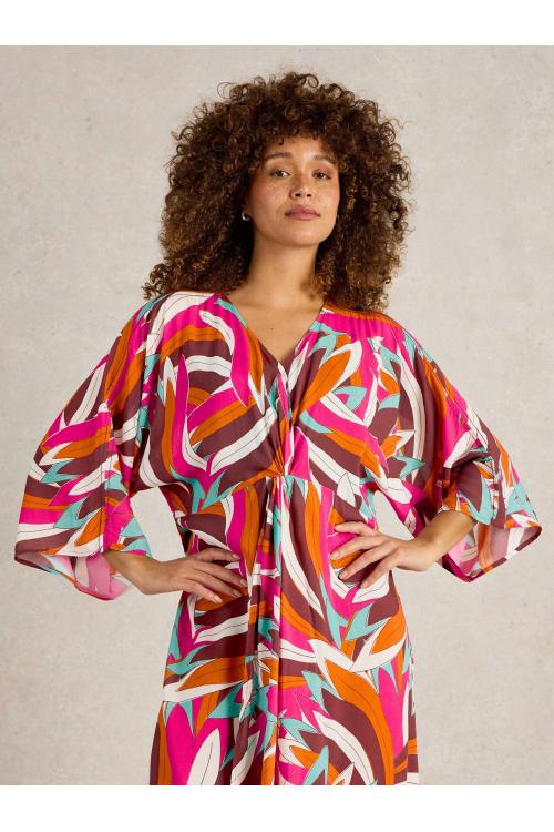 White Stuff Womens Cleo Kimono   in PINK_PR Art WS440866