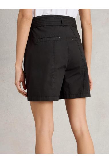 White Stuff Womens Teakie Short  in PURE_BLK Art WS443425