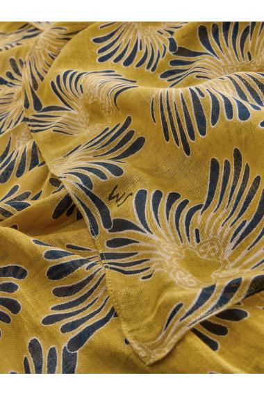 White Stuff Womens Sundance Floral Printed Scarf  in YELLOW_MLT Art WS443584
