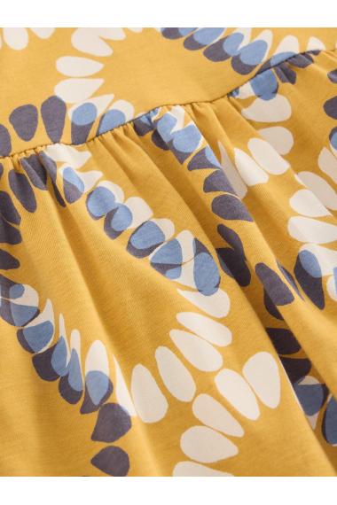 White Stuff Womens Leah Jersey Dress  in YELLOW_MLT Art WS443501
