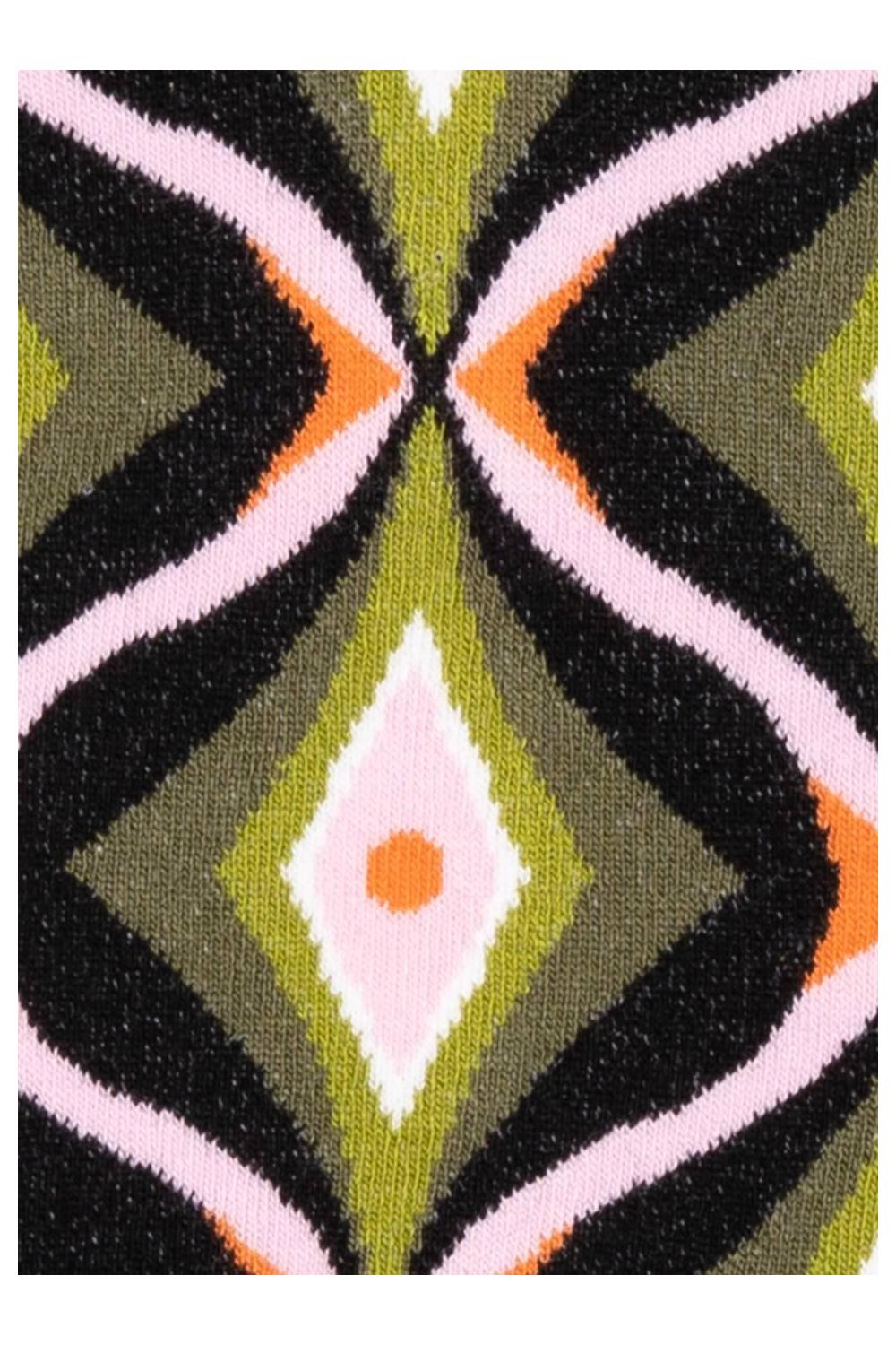 Blutsgeschwister Socken Sensational Steps in Color happy pineapple shell, Gr.ONE SIZE