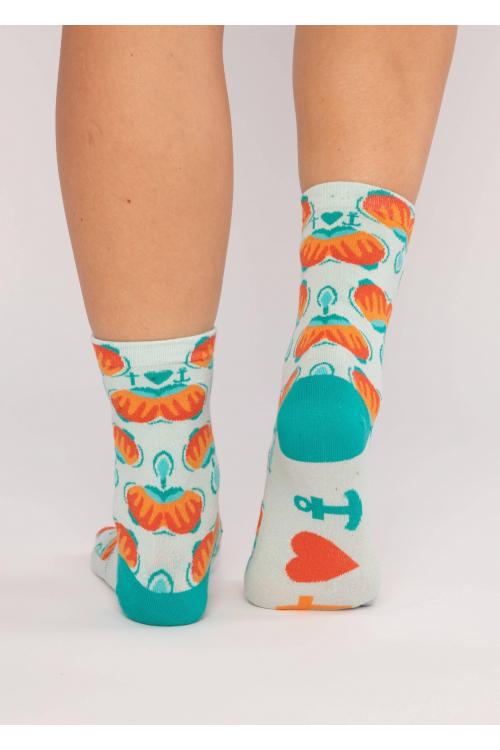 Blutsgeschwister Socken Sensational Steps in Color glimpse of spring, Gr.ONE SIZE
