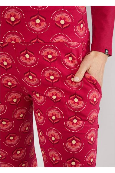 Blutsgeschwister Maxi- Hose Easy Flared in delightful flower dance Gr. S