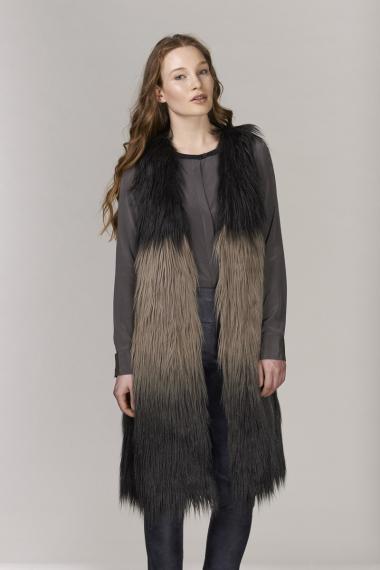 Unreal Fur URF8600095-GRO - Fur-Zen Vest Grey/Ombre